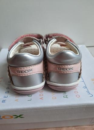 Босоніжки geox, розмір 19, взуття на дівчинку4 фото