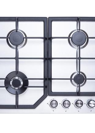 Варочная поверхность газовая на металле perfelli hgm 61624 i