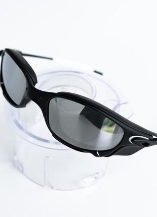 Окуляри oakley juliet carbon mercury white3 фото