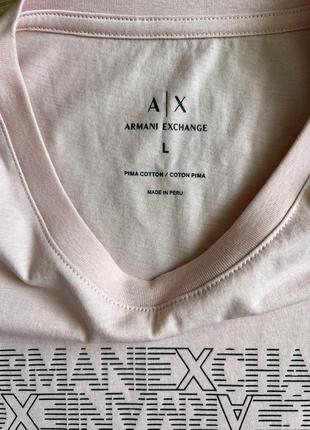 Нова преміум pima cotton жіноча футболка a | x armani exchange розмір l2 фото