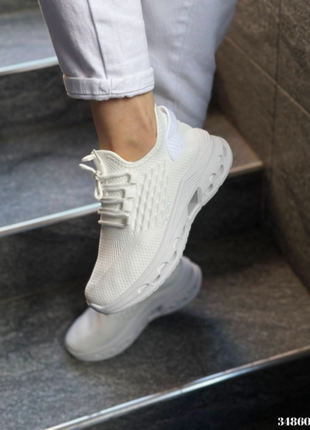 Легкі кросівки текстиль жіночі білі кросівки чорні кросівки