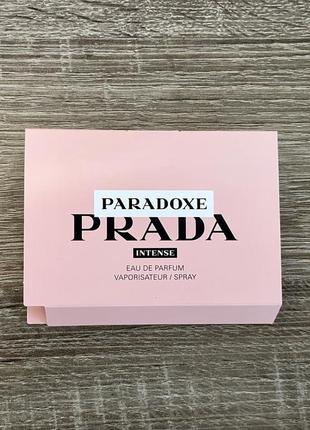 Prada paradoxe intense парфумована вода, 1.2мл🩷