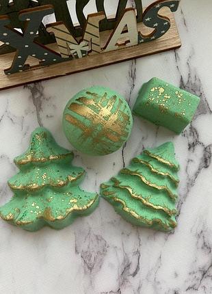 Бомбочки для ванн новорічні