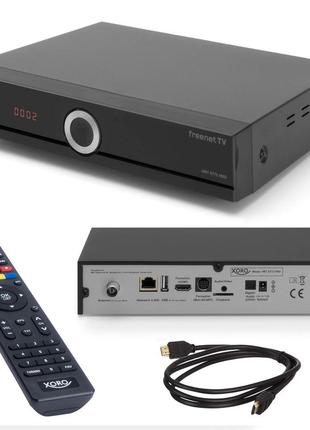 Кабель xoro hrt 8772 hdd, наземный full hd черный