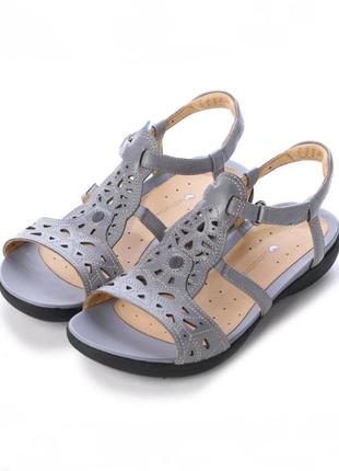 Clarks unstructured valencia  босоножки сандали кожа /10252/