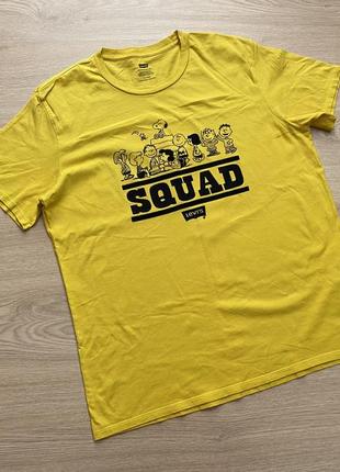 Футболка levis x snoopy warner bros disney south park
