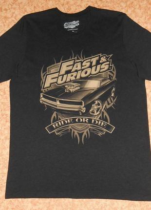 Футболка fast & furious ride or die/форсаж/мерч3 фото