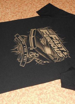 Футболка fast & furious ride or die/форсаж/мерч4 фото