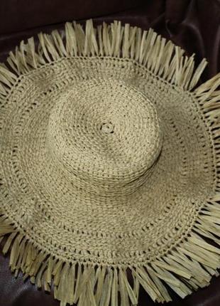 Соломенная шляпка1 фото