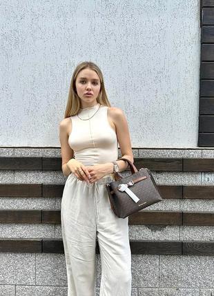 Базовый эластичный топ mango