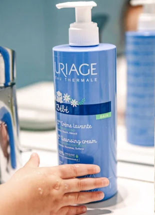 Крем очищуючий для дітей uriage bebe 1-й догляд за малюком 1 l creme lavante 1000 мл