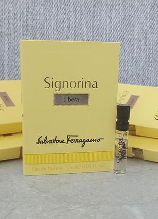Salvatore ferragamo signorina libera пробник для женщин (оригинал)
