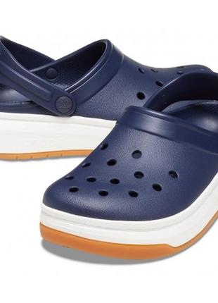 Crocs сандалии сабо клоги крокс шлепанцы crocband full force clog navy