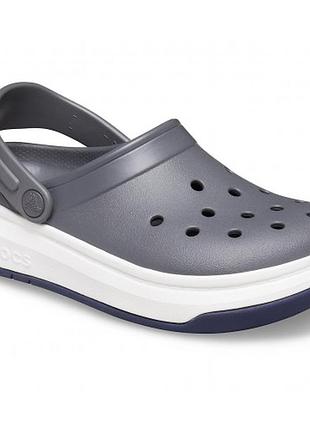Crocs сандалии сабо клоги крокс шлепанцы crocband full force clog grey