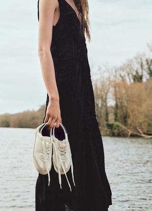 Продам трендовые кеды замша zara3 фото