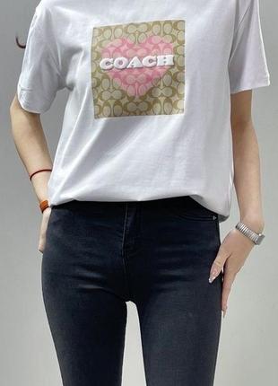 Футболка от coach