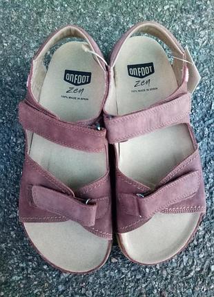 Новые мужские кожаные сандалии onefoot 43