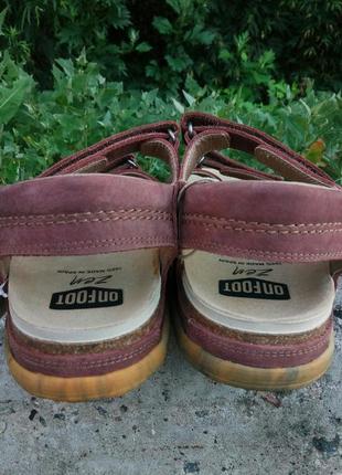 Новые мужские кожаные сандалии onefoot 43