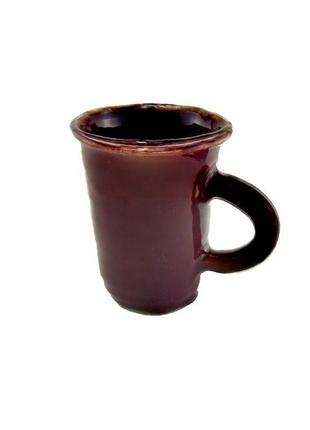 Чашка з підсвічником, оригінальний комплект, кружка для чаю, кружка гончарна, горнятко3 фото