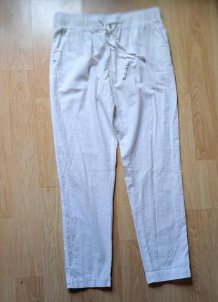 Штани літні льон л