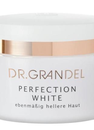 Dr.grandel perfection white, элитный проф интенсивный отбеливающий крем, от пигментных пятен, постакне/ вит с, в3, цинк, аминокислоты, anti-age1 фото