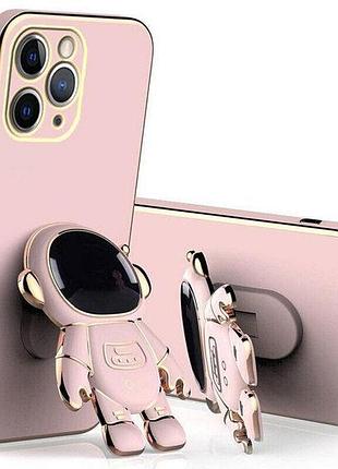 Чохол для iphone 14 pro max astronaut рожевий rose gold чохол айфон 14 про макс рожевий rose gold astronaut