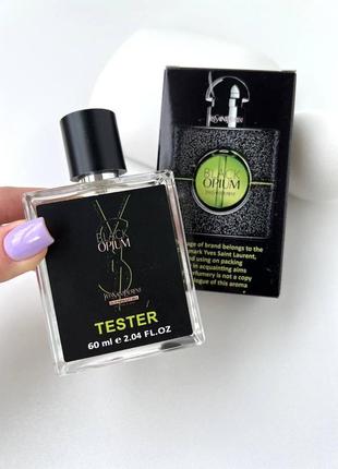 Жіночий тестер premium yves saint laurent black opium illicit green 60 мл