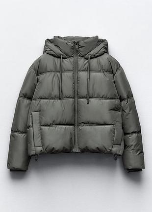 Пуховик куртка женская zara