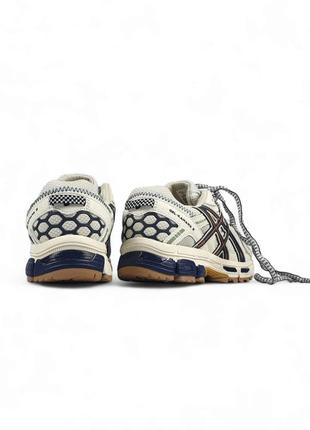 Кроссовки asics gel - kahana 8 •beige navy•3 фото