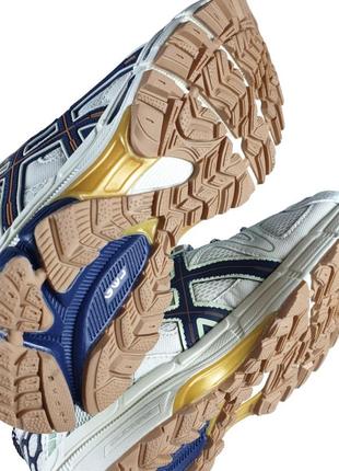 Кроссовки asics gel - kahana 8 •beige navy•6 фото