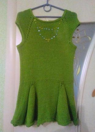 Жилет-туніка з імітацією стразами m-xl, укр. 46-50