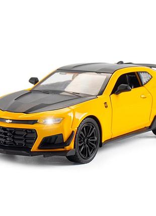 Машинка металлическая инерционная chevrolet camaro игрушечная