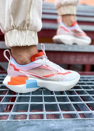 Жіночі кросівки nike Max vista lite white red blue найк білого з червоним та блакитним кольорів