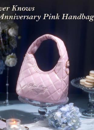 Сумочка flower knows 7th anniversary pink handbag2 фото