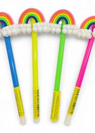 Ручка шариковая "радуга", микс видов, цена за 1 шт