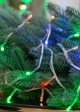 Гірлянда нитка світлодіодна garlandopro 300led 16м 8 режимов гірлянда новорічна