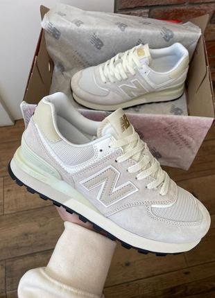 Кросівки new balance 574 legacy beige6 фото