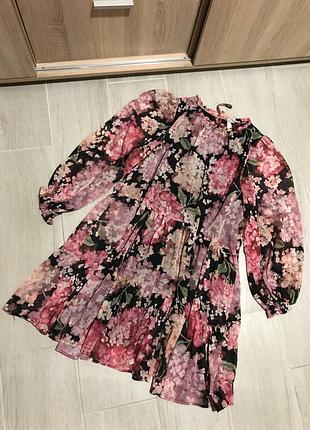 Шифонова каіткова сукня h&m