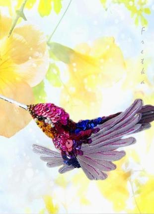Колибри "цвет фуксии"3 фото