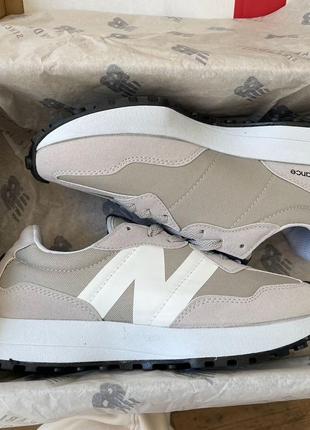 Кроссовки new balance 327 white grey9 фото