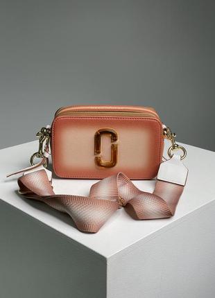 Жіноча сумка крос-боді якості у стилі marc jacobs the snapshot