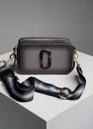 Жіноча сумка крос-боді якості у стилі marc jacobs the snapshot