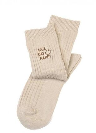 Носки issa plus ns-358  36-41 бежевый