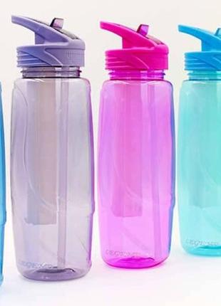 Бутылка для воды с камерой для льда спортивная 750мл