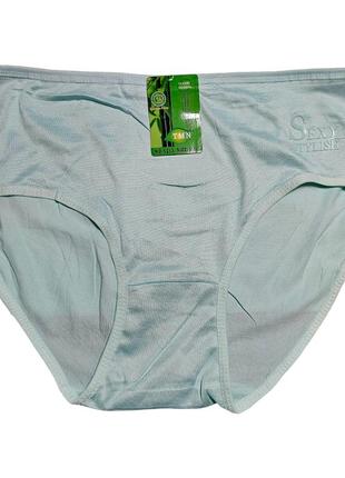 Женские бамбуковые трусы  однотонные xl-xxl,  2xl-3xl