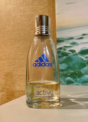 Вінтаж рідкість знятість edt adidas woman sport active