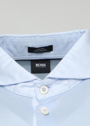 Чоловіча  поло футболка hugo boss mercerised оригінал [  m-l ]5 фото