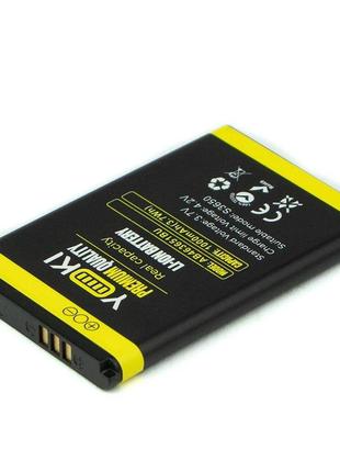 Акумулятор високої ємкості premium якість yoki ab463651bu для samsung s3650 corby