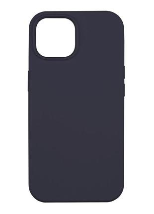 Чехол silicone case aa apple iphone 14 dark blue