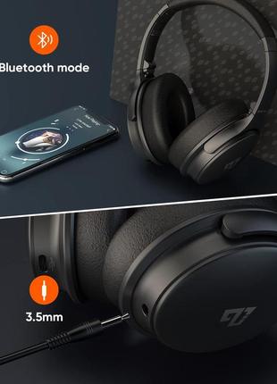 Infurture bluetooth навушники з активним шумозаглушенням і мікрофоном8 фото